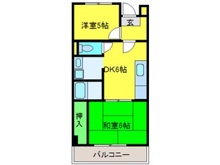 ロイヤルコーポ忠岡の物件間取画像